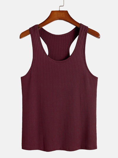 Cruz® | Basic Slim Ribbed Racer Back Tank