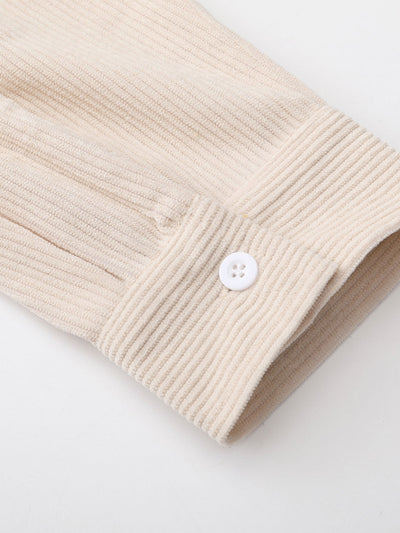 Altamirano® | Corduroy Plaid Panel Shirt