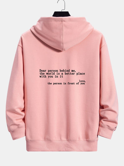 Noah | Slogan Print Relax Fit Hoodie