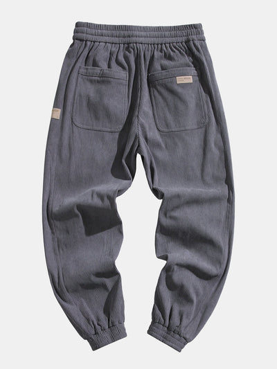 Esau® | Drawstring Corduroy Jogging Pants