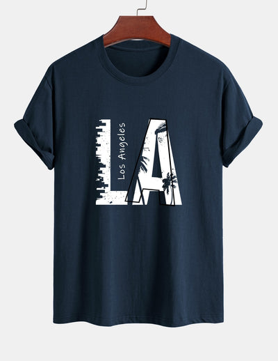 Arturo® | Los Angeles Print Cotton T-Shirt