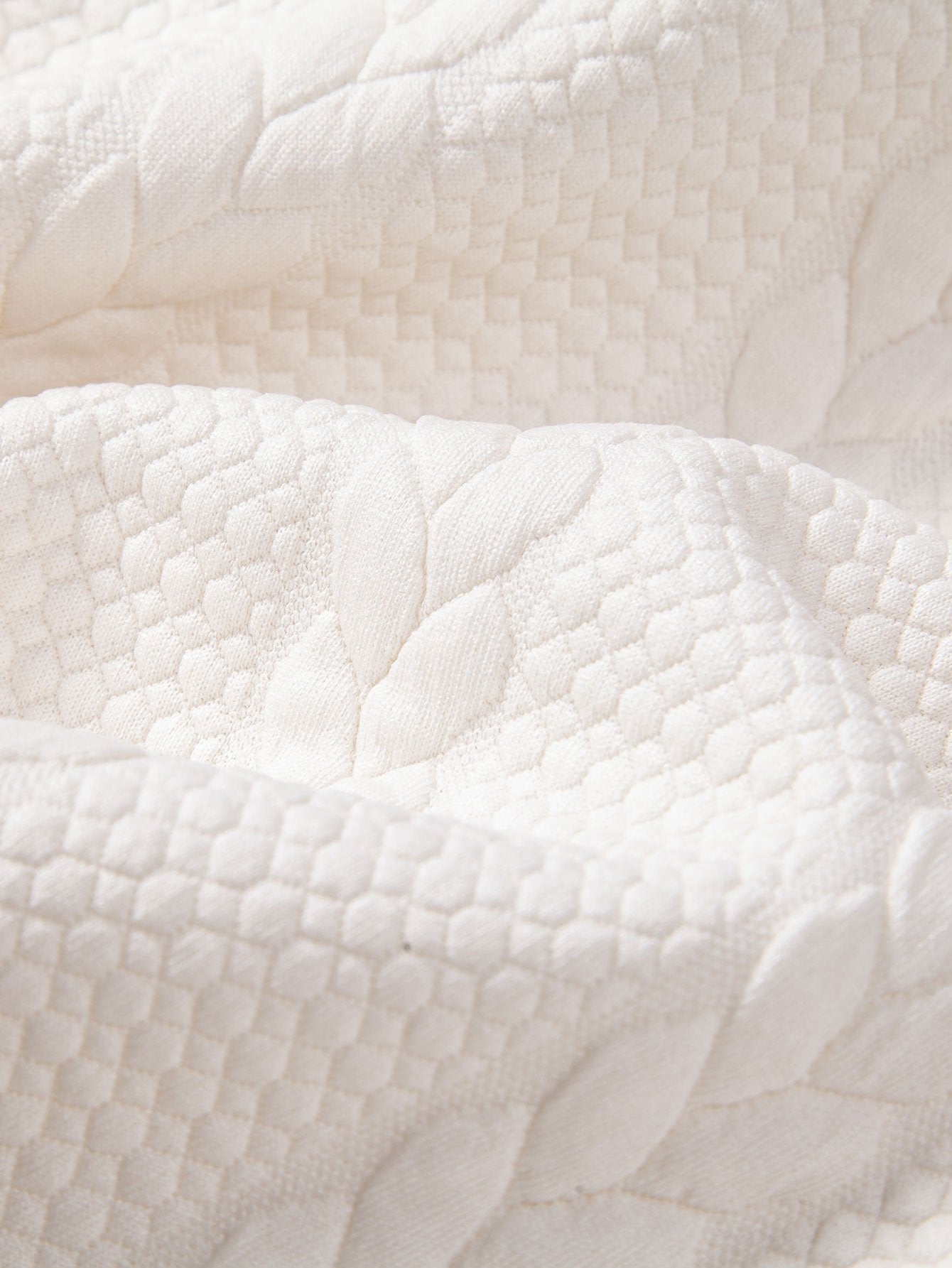 Bruce | Relax Fit Wheat Jacquard Hoodie