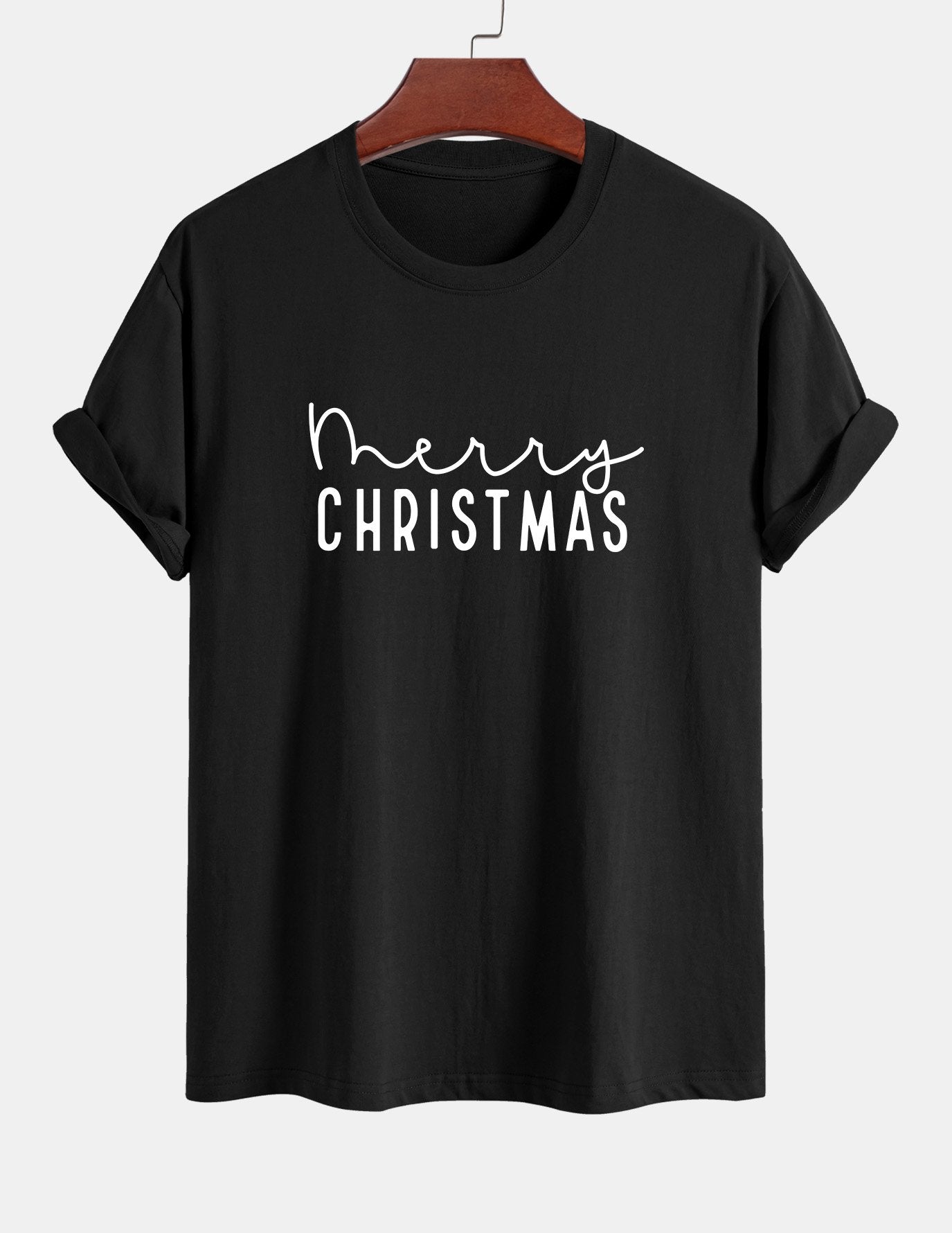 Adelmo® | Christmas Print Cotton T-Shirt