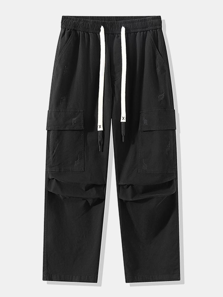 Galdino® | Straight Leg Cotton Cargo Pants