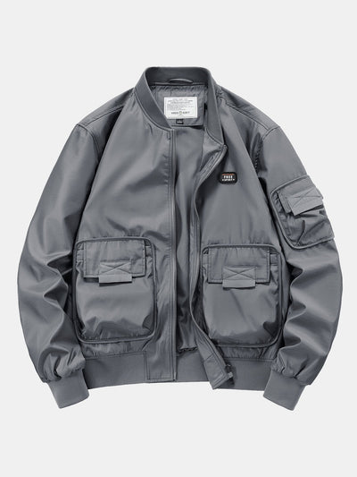 Finn | Multi Pockets Bomber Jacket