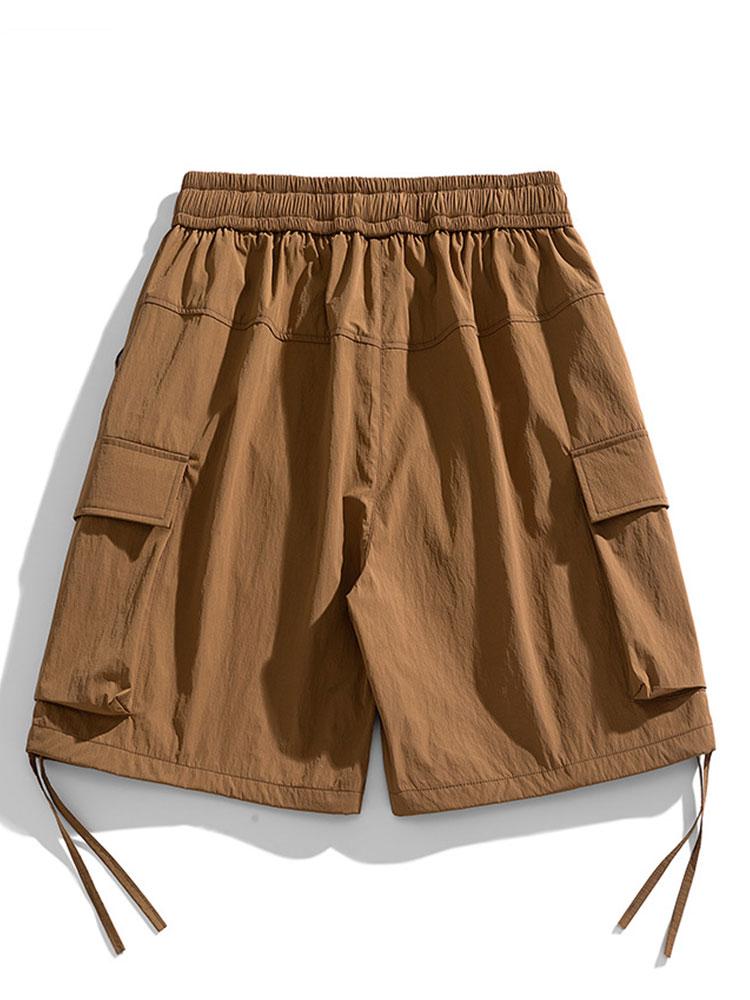 Baelem® | Drawstring Hem Cargo Shorts
