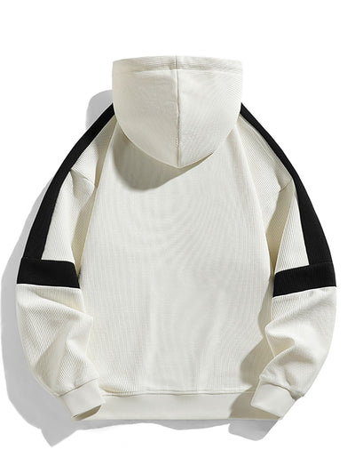 Remi | Color Block Waffle Hoodie