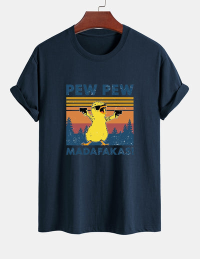 Telémaco® | Duck Print Cotton T-Shirt