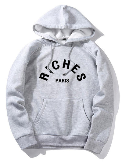 Thiago | Rich Paris Print Hoodie