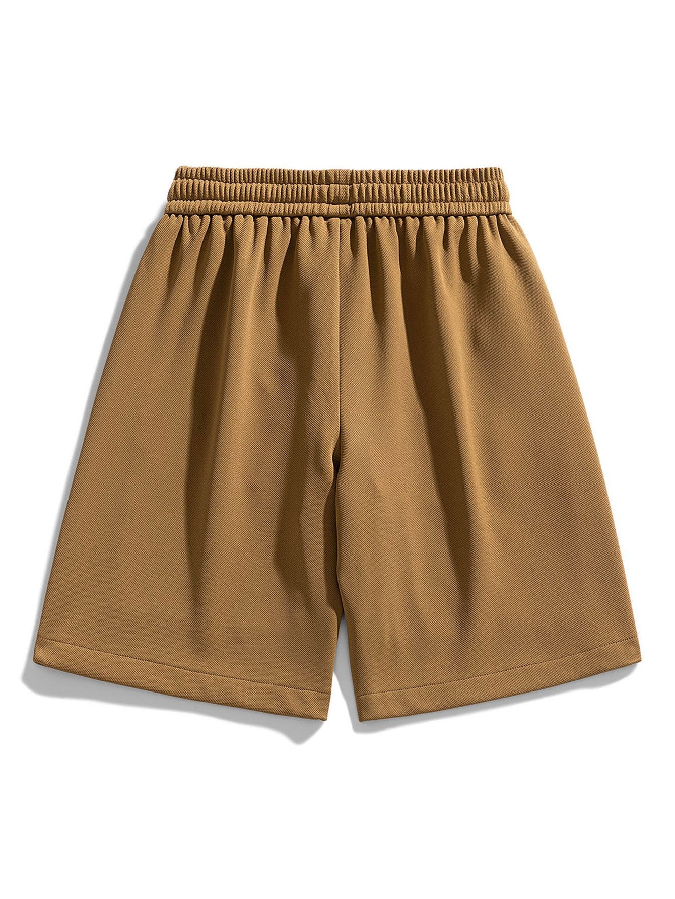 Edgar | Basic Textured Drawstring Shorts