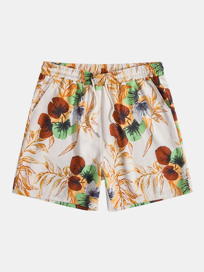 Barani® | Tropical Print Shorts