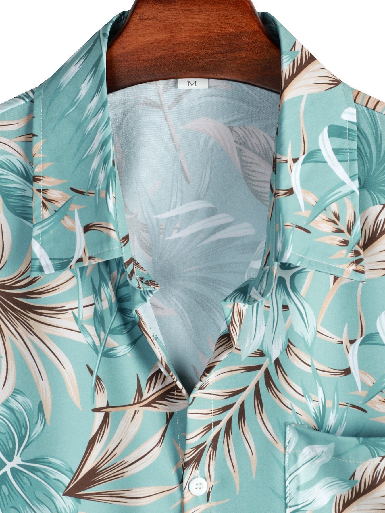 Leroy® | Tropical Print Button Up Shirt