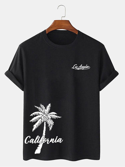 Heath® | California Palm Tree Print T-Shirt