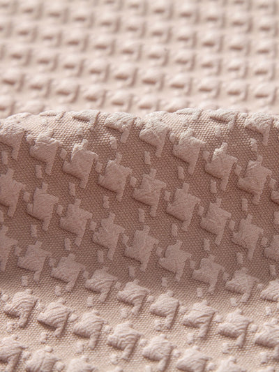 Artzi® | Houndstooth Jacquard Cuban Shirt