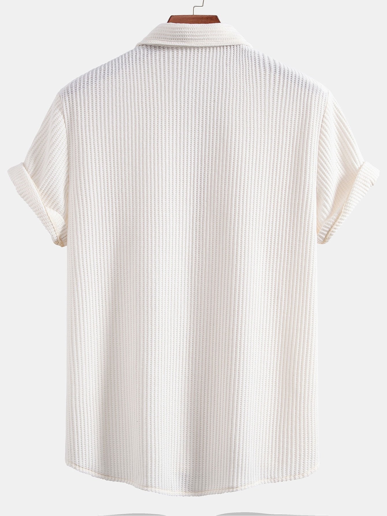 Leonardo® | Waffle Button Up Shirt