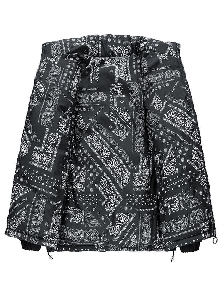 Darian | Reversible Paisley Puffer Coat