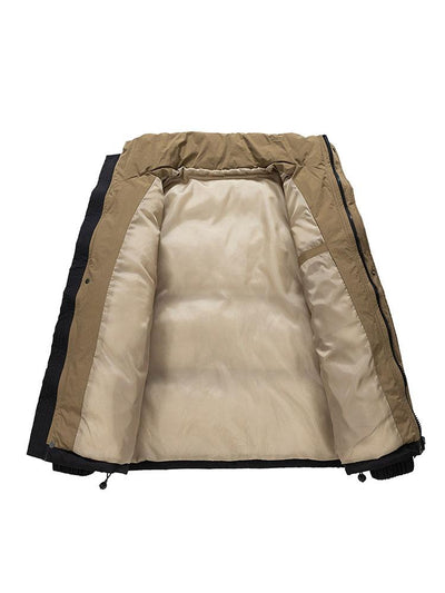 Quinn | Color Block Puffer Jacket