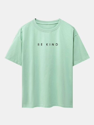 Alvin® | Slogan Print Drop Shoulder Oversize T-Shirt