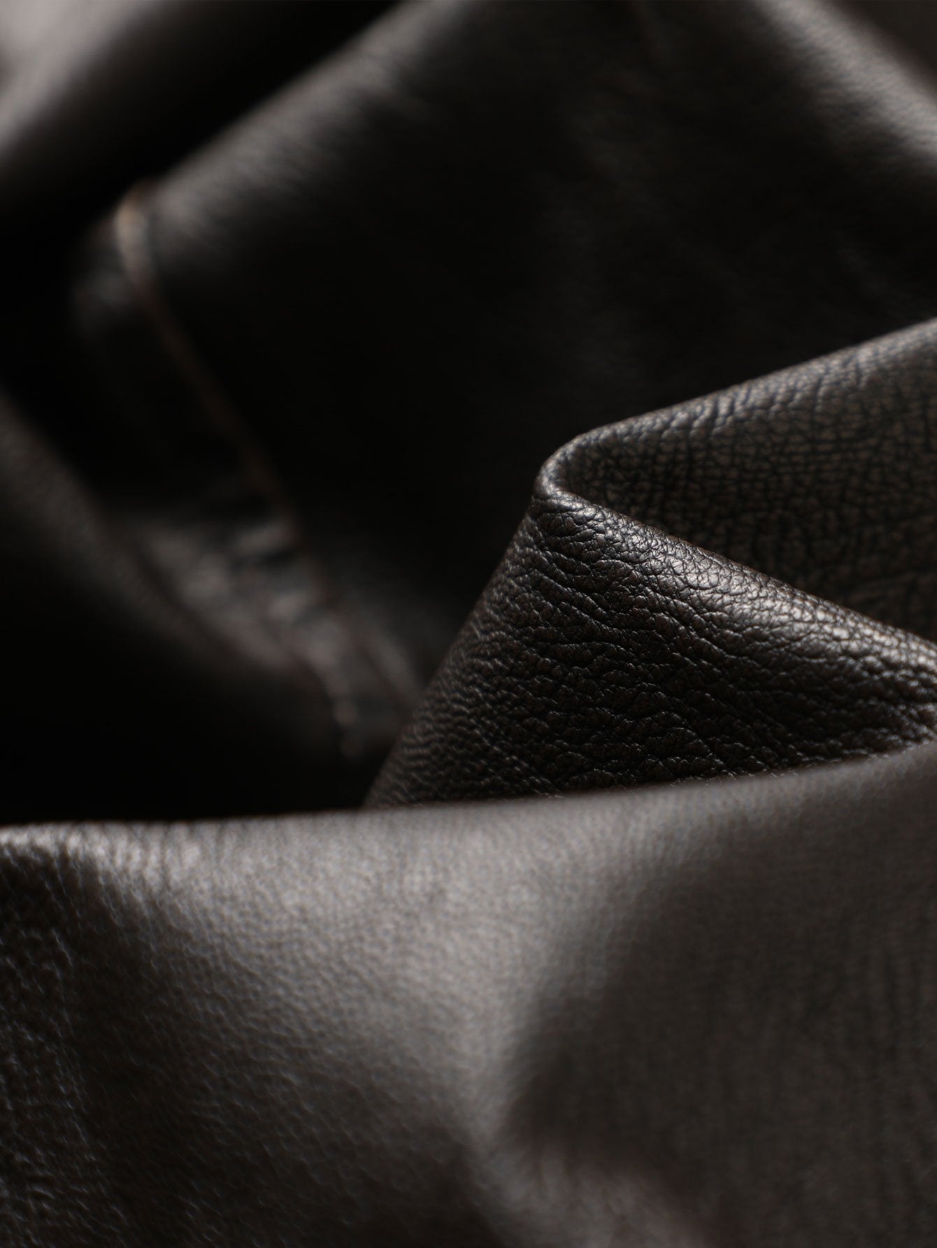 Leandro | Long Lined Faux Fur Lined PU Leather Overcoat