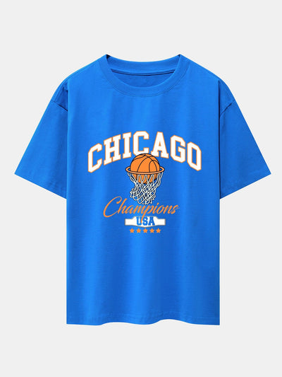 José® | Chicago Basketball Print Oversize T-Shirt