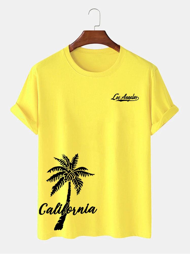 Erick® | Palm Tree Print T-Shirt