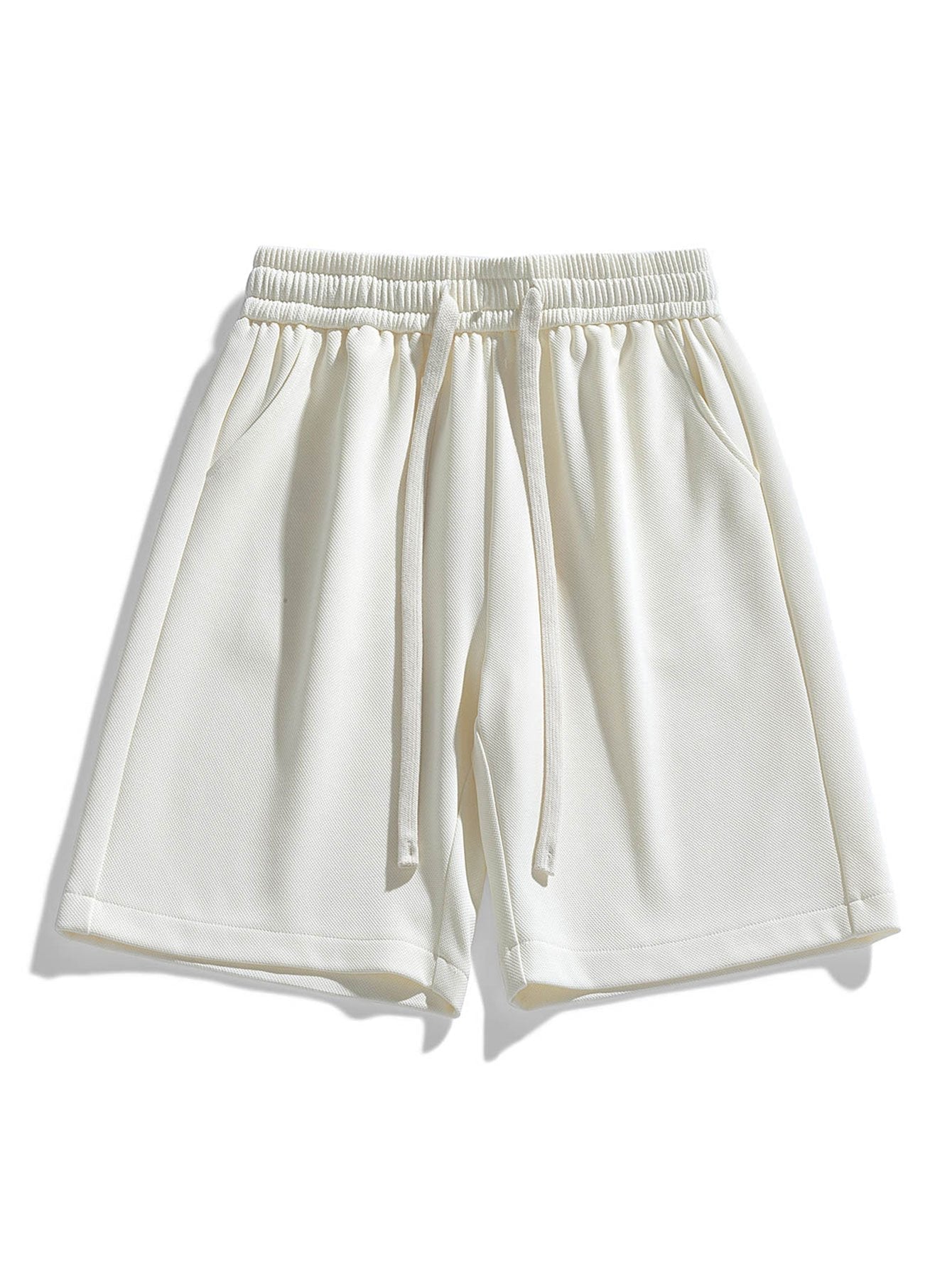 Haroldo® | Basic Textured Drawstring Shorts