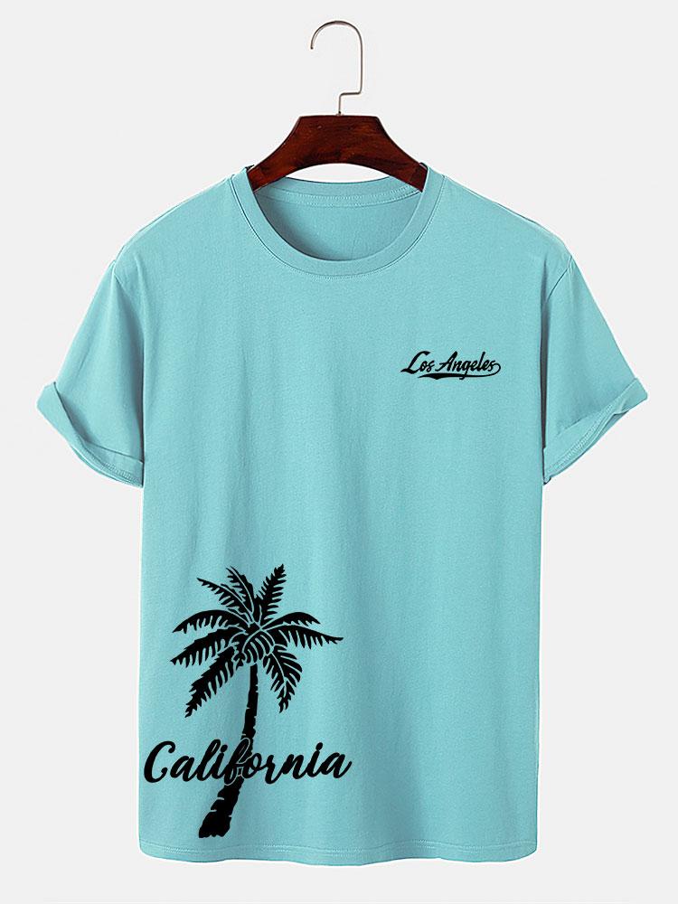 Erick® | Palm Tree Print T-Shirt