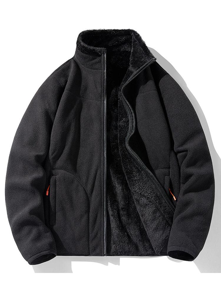Declan | Reversible Teddy Fleece Coat