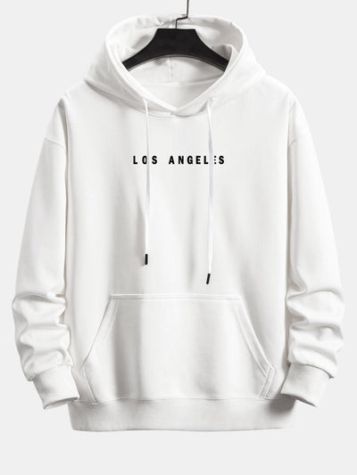 Crispin | Los Angeles Print Relax Fit Hoodie