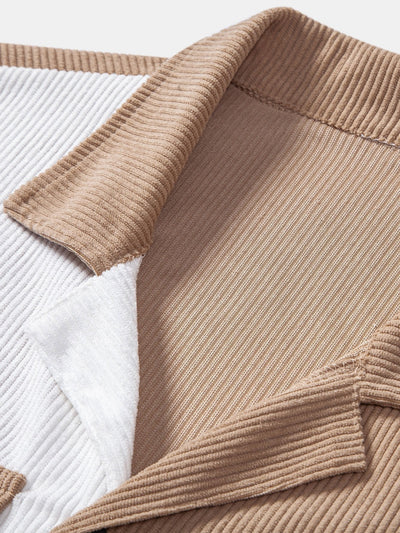 Americo® | Two Tone Cuban Corduroy Shirt