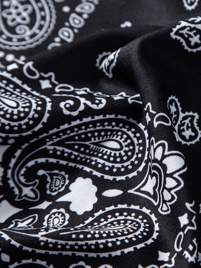 Argyll® | Paisley Print Button Up Shirt