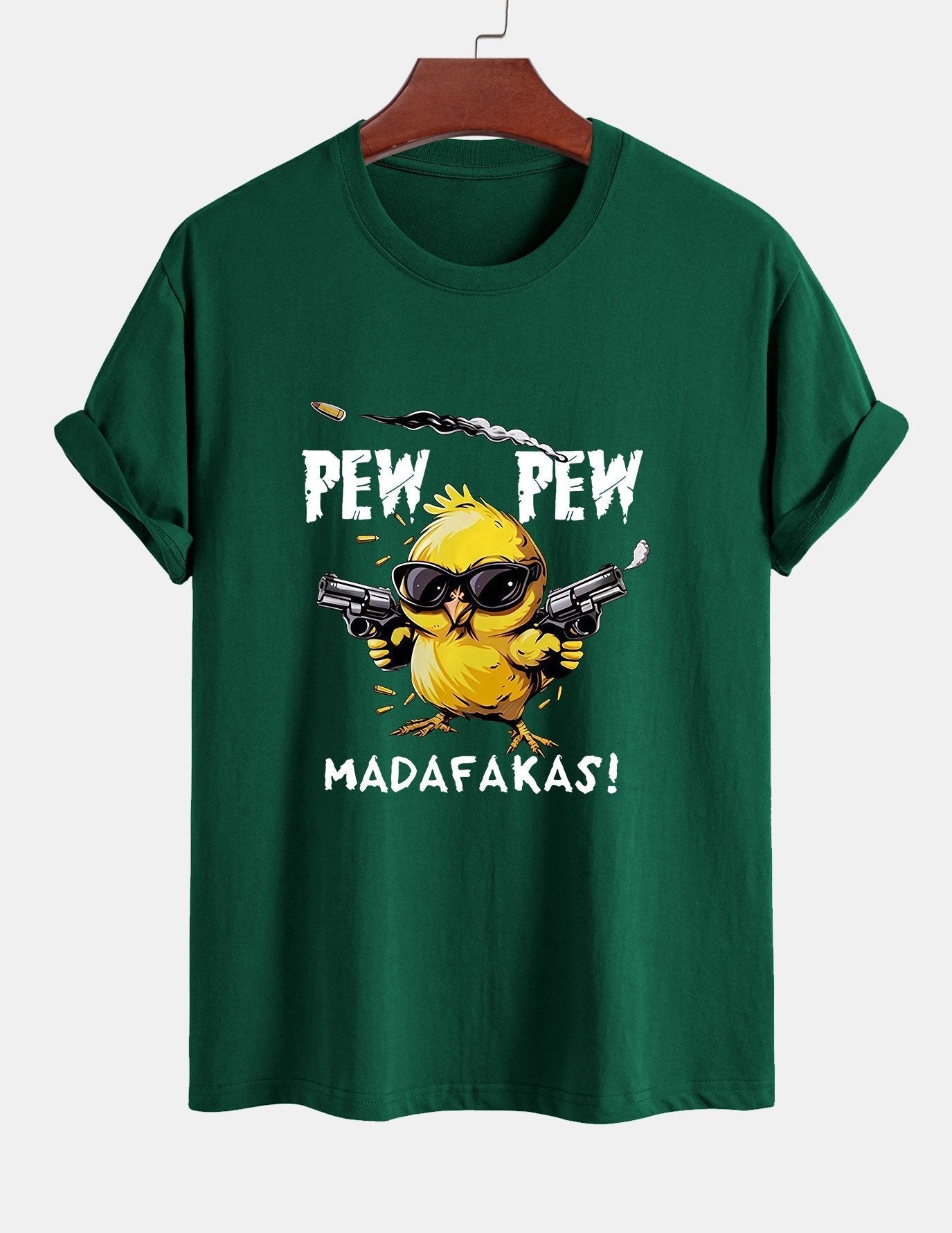 Servando® | Chicken Print Drop Shoulder Oversize T-Shirt