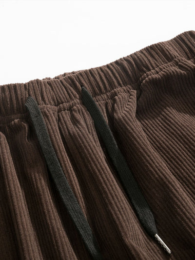 Emeterio® | Corduroy Drawstring Jogging Pants