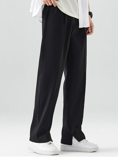 Baladeva® | Slit Hem Pleated Trousers