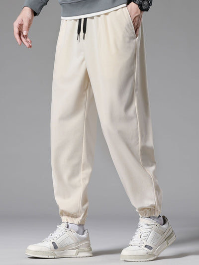 Emeterio® | Corduroy Drawstring Jogging Pants