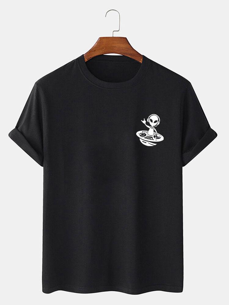 Aldegund® | Alien Print T-Shirt