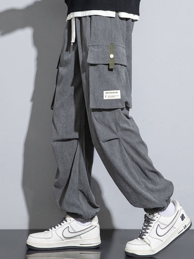 Godofredo® | Corduroy Cargo Jogging Pants