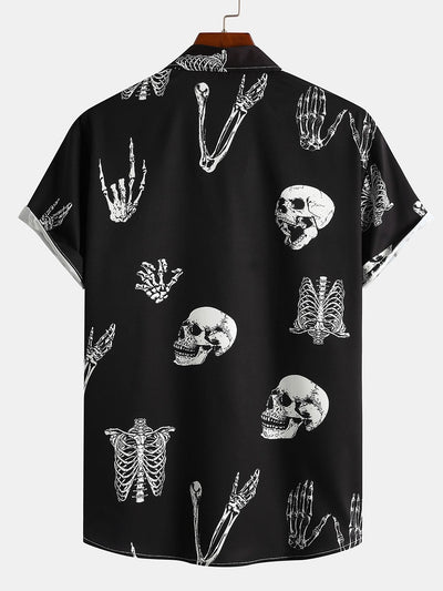 Almer® | Skull Print Shirt