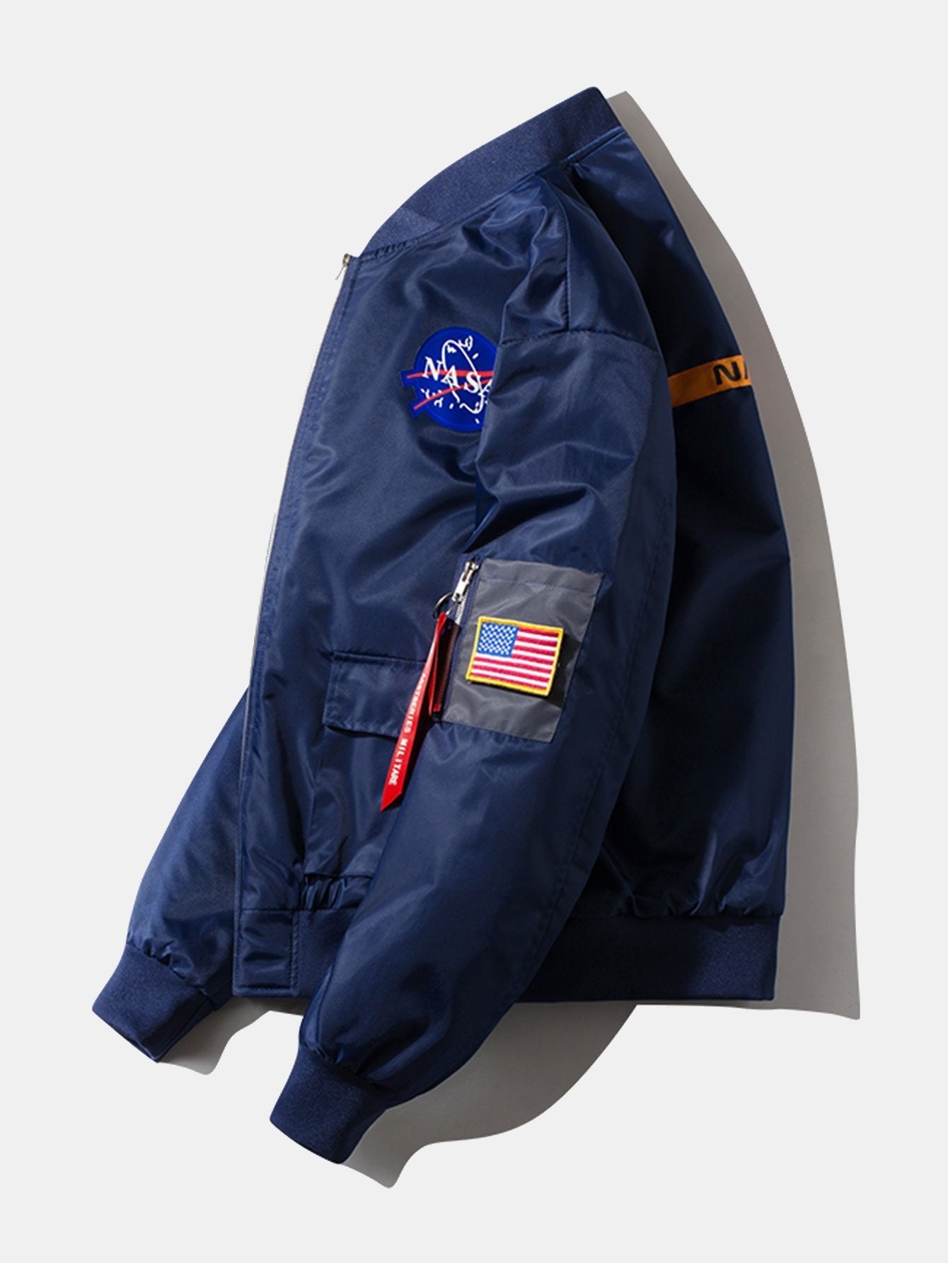 Holden | Oversized NASA Print Bomber Jacket