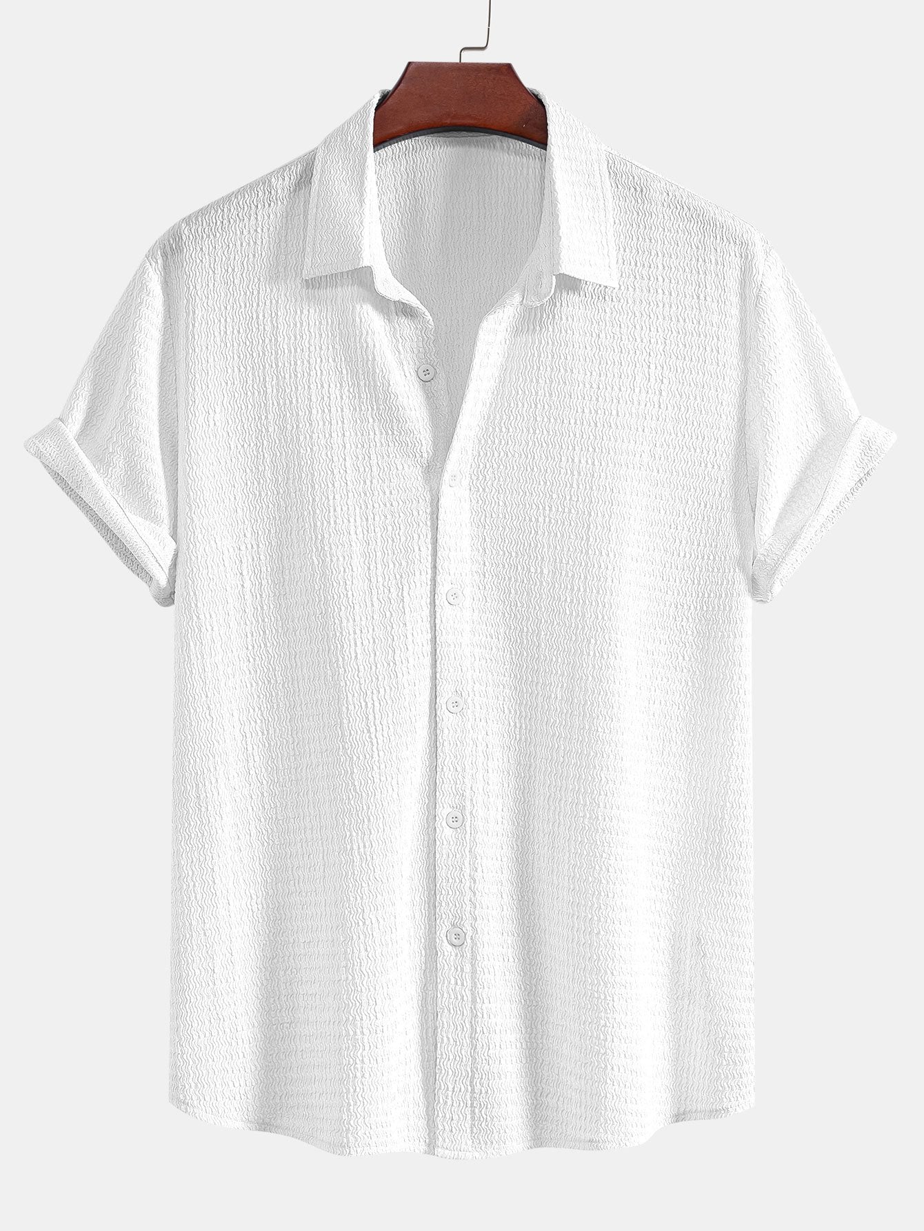 Ander® | Textured Button Up Shirt