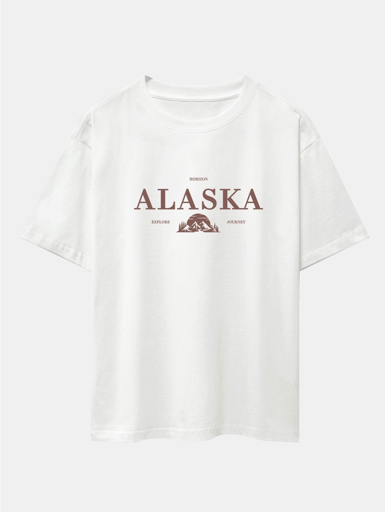 Enrique® | Slogan Print Drop Shoulder Oversize T-Shirt