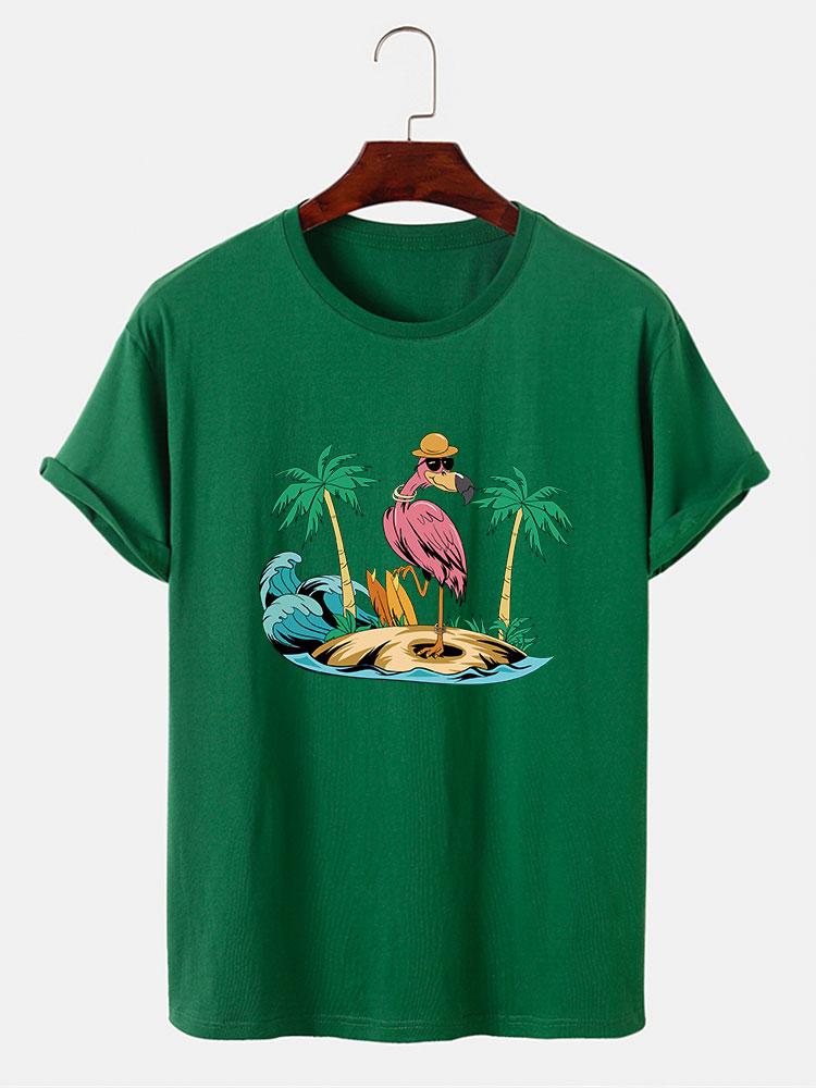 Orlando® | Flamingo On Vacation Print T-Shirt