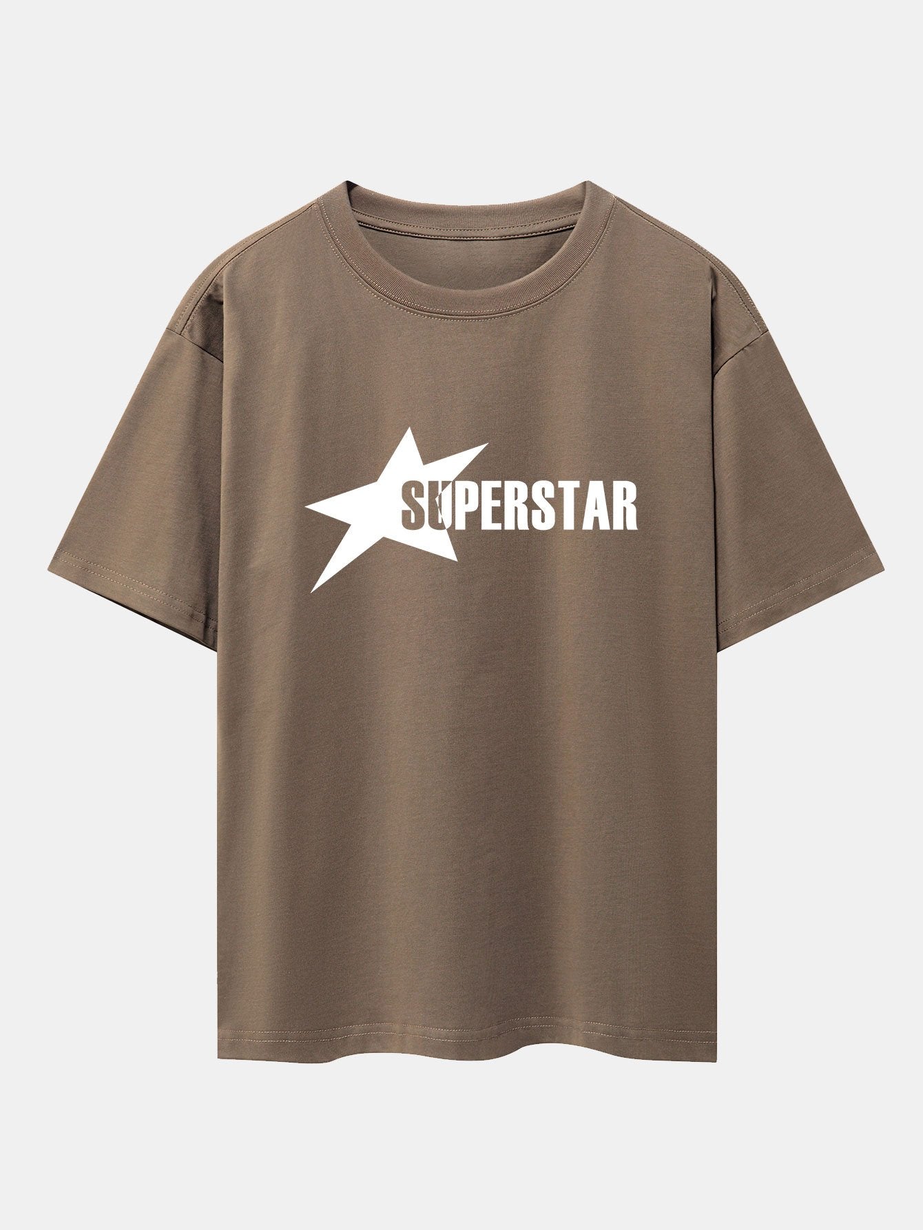 Jamie® | Superstar Print Drop Shoulder Oversize T-Shirt