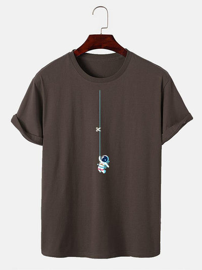 Lars® | Astronaut On A String Print T-Shirt