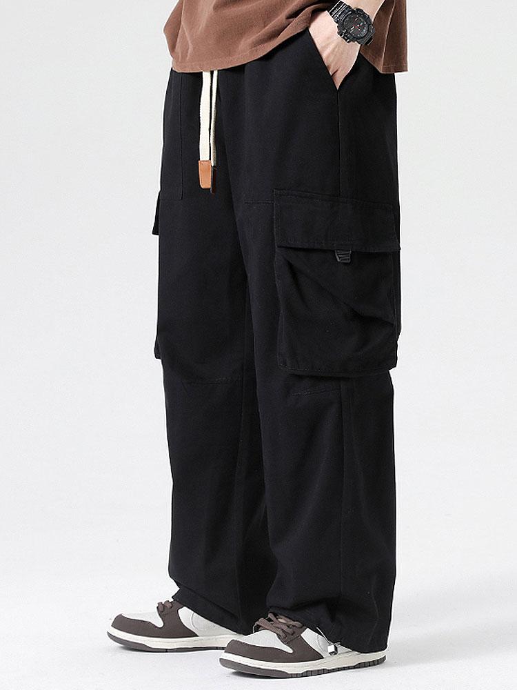 Bandon® | Elastic Drawstring Cuff Parachute Cargo Pants