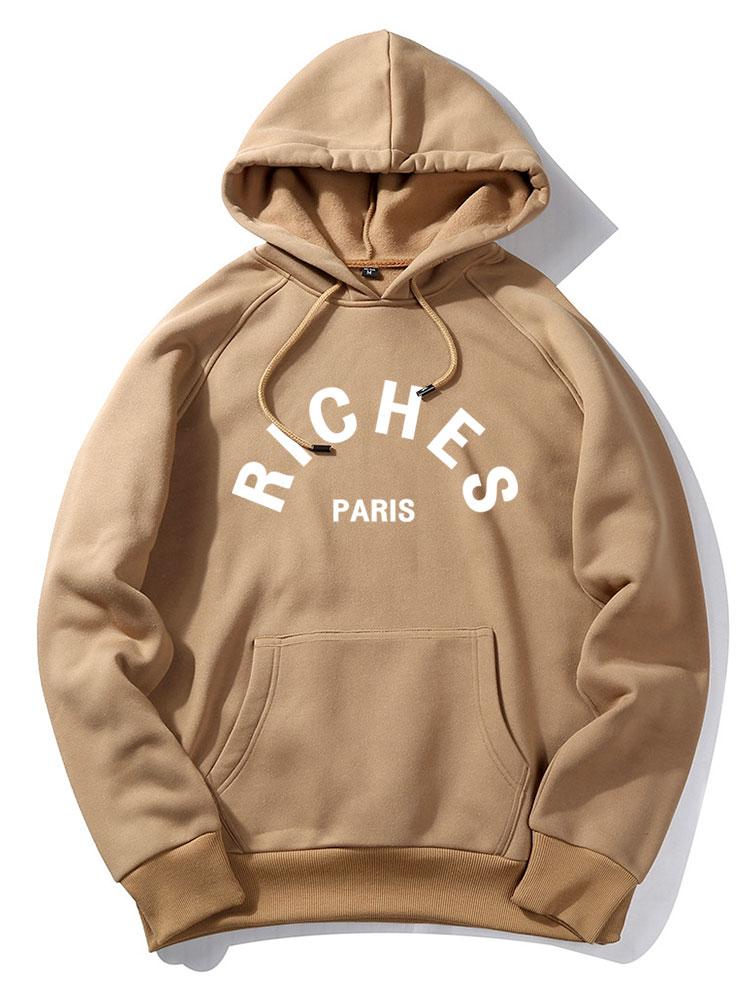 Thiago | Rich Paris Print Hoodie