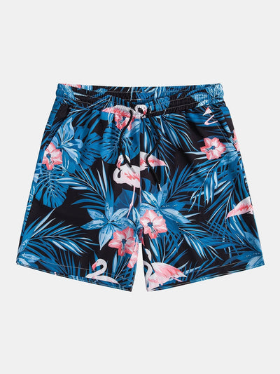 Jerónimo® | Flamingo Print Shorts