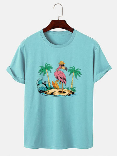 Orlando® | Flamingo On Vacation Print T-Shirt