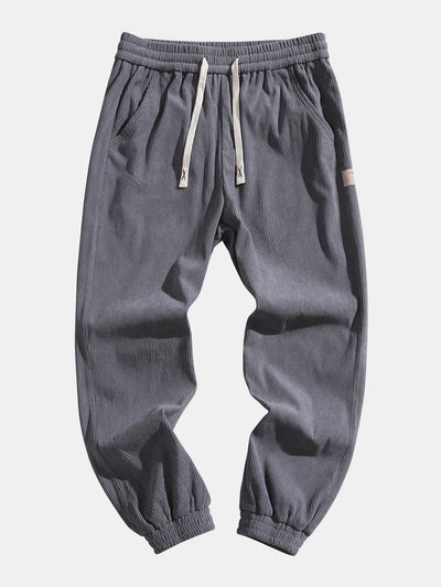 Esau® | Drawstring Corduroy Jogging Pants