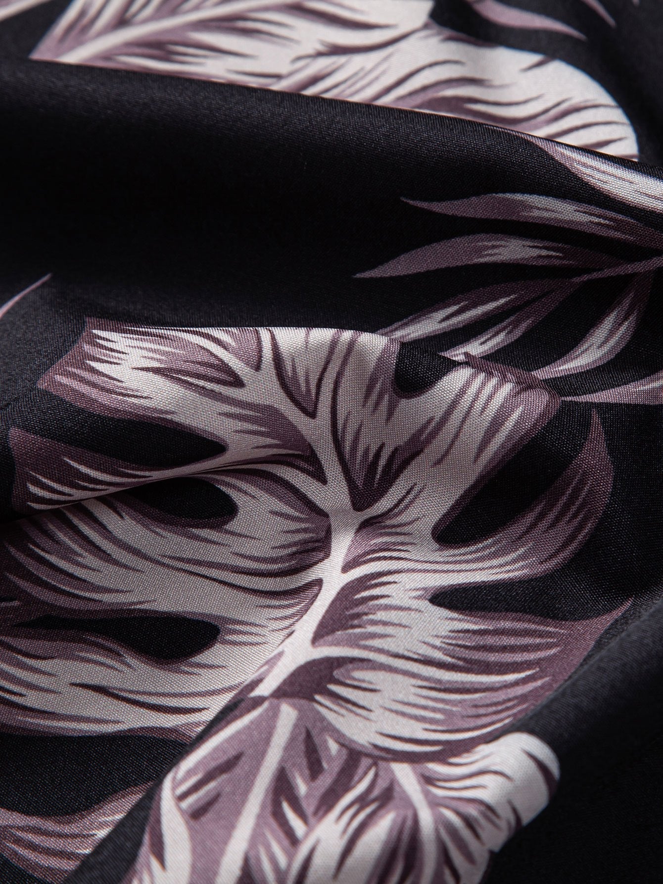 Arquimedes® | Leaf Print Button Up Shirt